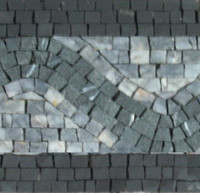 Hand crafted Marble Mosaic Border VMBD368-G