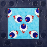Cintemani in Navy Blue Leather Frame HLF 006