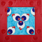 Cintemani in Red Leather Frame HLF 007