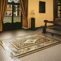 Custom Designed Handcrafted Marble Mosaic Flooring