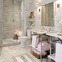 French Marble Mosaic Bathroom