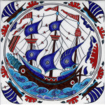 Galleon Tiles G004