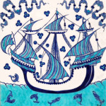 Galleon Tiles G006