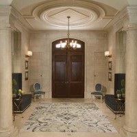 Marble Mosaic Entry Room