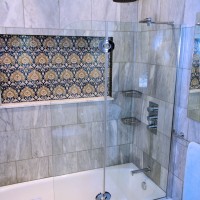 Marble Mosaic Shower Wall Tile