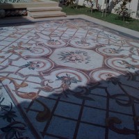 Stone Mosaic Outside Flooring