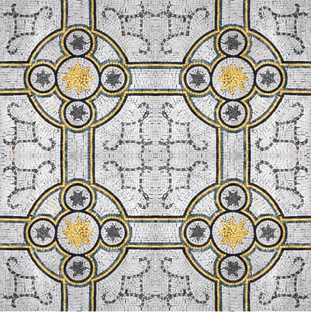 Marble Mosaic Field Tiles Design 129 Wide View Venicemosaicart 6544