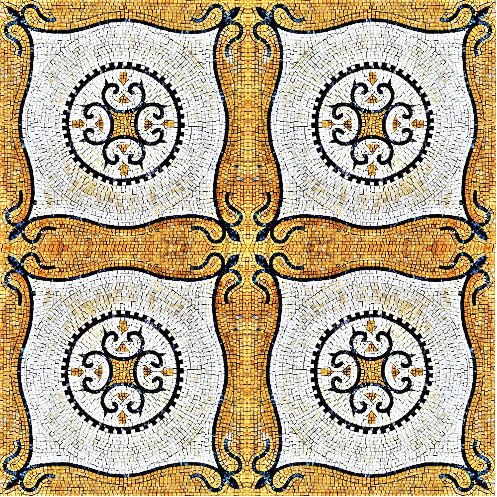 Marble Mosaic Field Tiles Design 131 Wide View Venicemosaicart 7689
