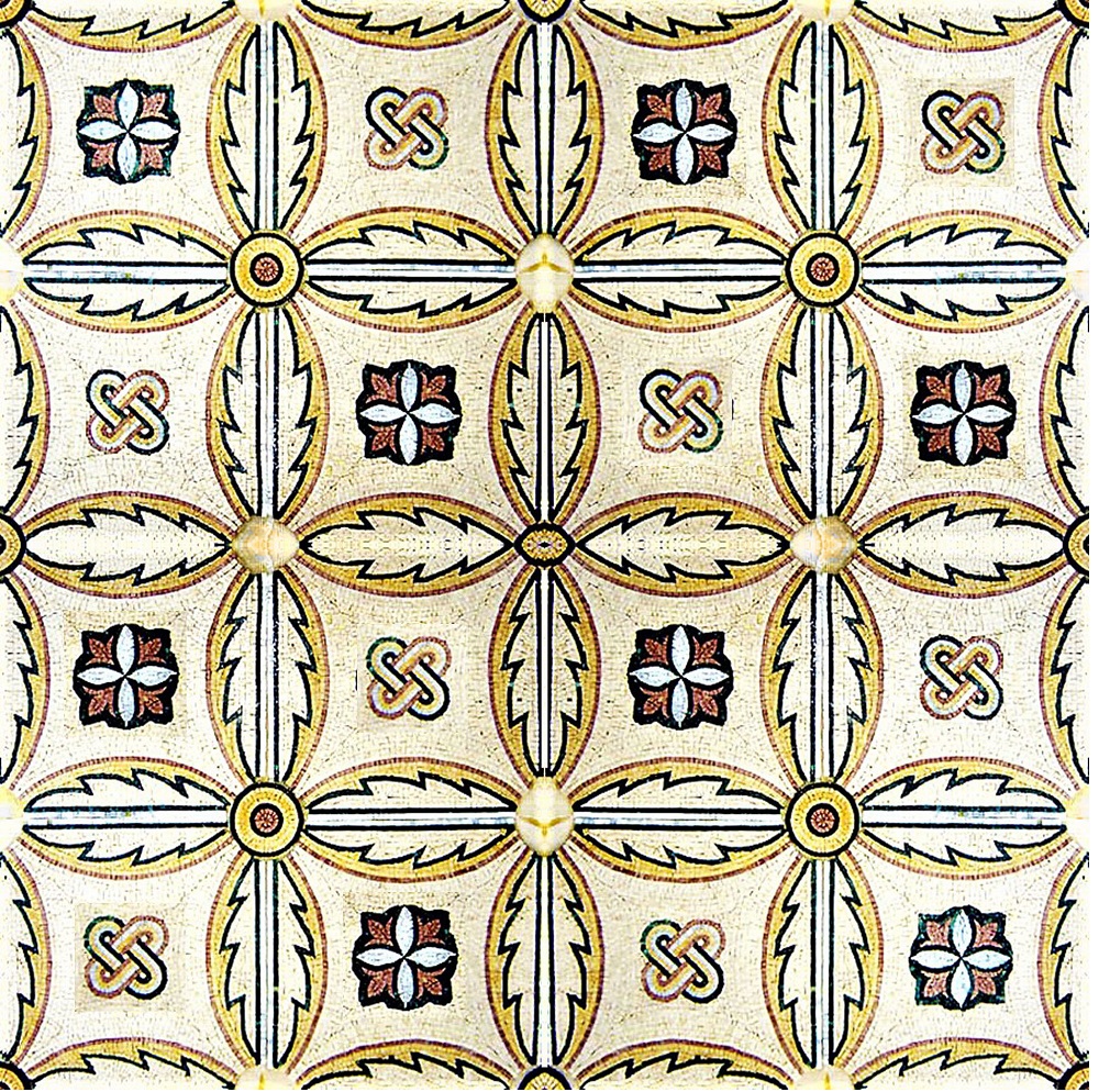 Marble Mosaic Field Tiles Design 137 Wide View Venicemosaicart 6071