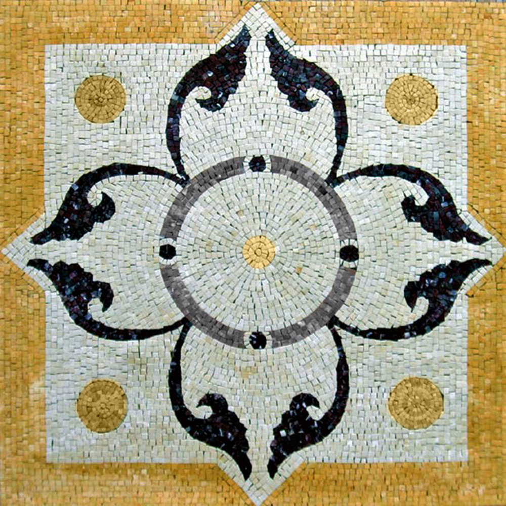 Marble Mosaic Field Tiles With Art Design 151 Venicemosaicart 7496